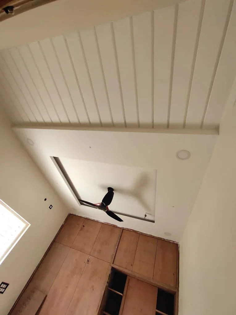 Gypsum false ceiling by Pandian False Ceiling