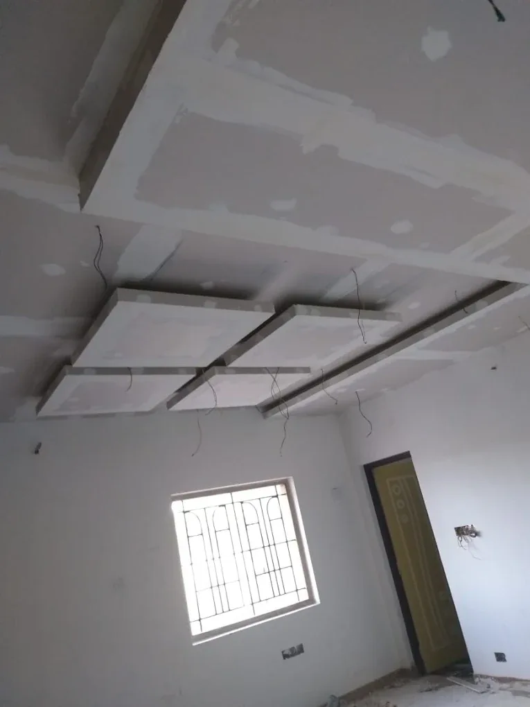 Gypsum false ceiling by Pandian False Ceiling